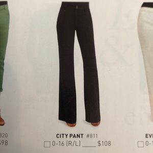 CAbi style 811L City Pant LONG size 8